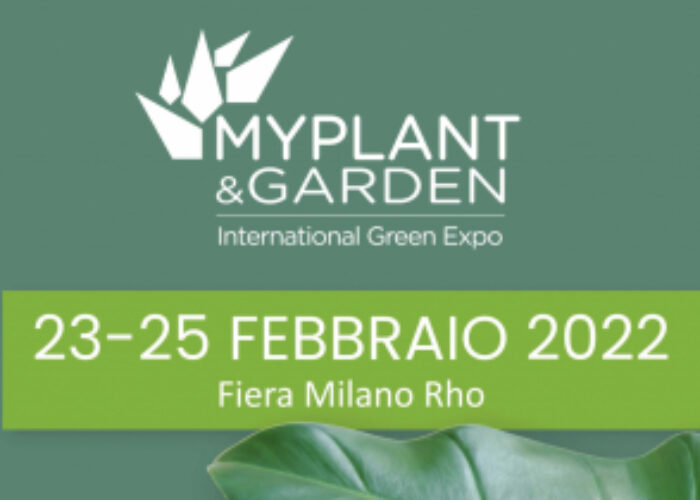 Myplant & Garden-Milano, 23-25 febbraio 2022 – Rho Fiera