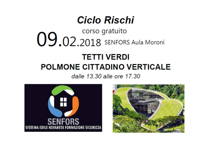 CONVEGNO: Tetti verdi – Polmone cittadino verticale