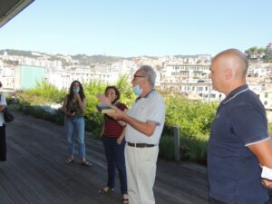 Scopri di più sull'articolo la nostra presenza alla visita alla copertura a verde del museo del mare di Genova, organizzata da AIAPP. Il geom Berci illustra la tecnologia utilizzata per la realizzazione della copertura a verde