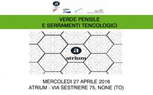 Scopri di più sull'articolo CONVEGNO: exterior design. verde pensile e serramenti tecnologici