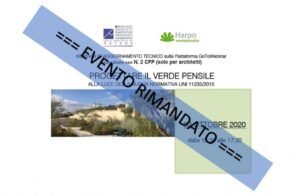 Scopri di più sull'articolo === EVENTO RIMANDATO ===               Webinar PROGETTARE IL VERDE PENSILE – 2 ottobre 2020 – ore 15:30/17:30