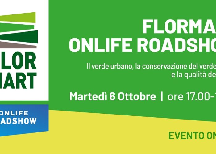 Il verde urbano, la conservazione del verde storico e la qualità delle città  –  FlorMart martedì 6 ottobre 2020 alle ore 17.00