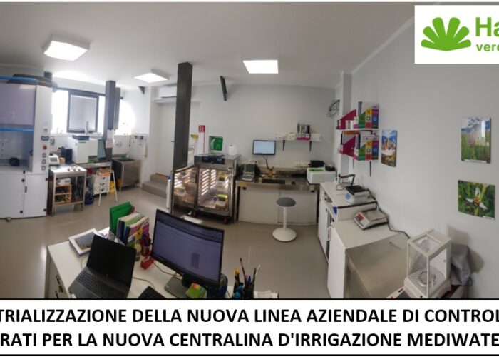 INDUSTRIALIZZAZIONE DELLA NUOVA LINEA AZIENDALE DI CONTROLLO DEI SUBSTRATI PER LA NUOVA CENTRALINA D’IRRIGAZIONE MEDIWATERSAFE