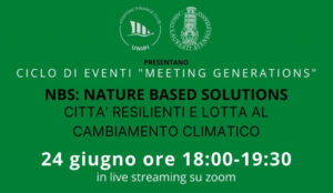 Scopri di più sull'articolo Webinar CITTA’ RESILIENTI E LOTTA AL CAMBIAMENTO CLIMATICO – 24 giugno 2021 – ore 18:00