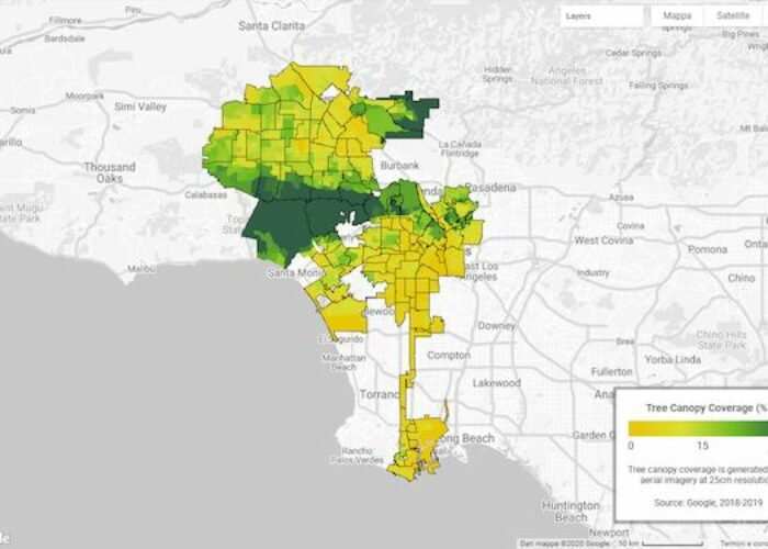 Il Google Maps del verde urbano