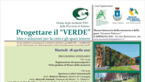 Scopri di più sull'articolo CONVEGNO: progettare il VERDE