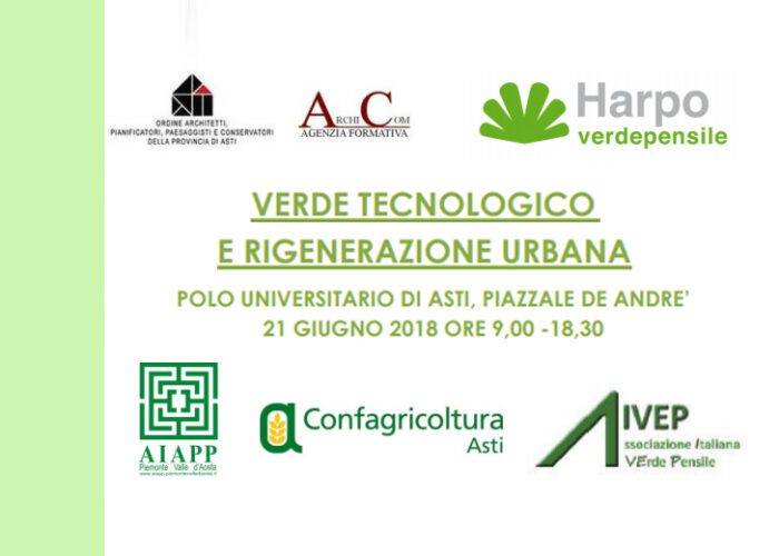 CONVEGNO: Verde Tecnologico e Rigenerazione Urbana