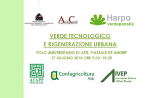 Scopri di più sull'articolo CONVEGNO: Verde Tecnologico e Rigenerazione Urbana