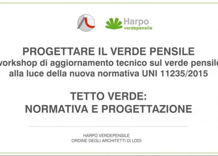 SEMINARIO | Architetti – Lodi, 25/01/19