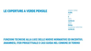Scopri di più sull'articolo LE COPERTURE A VERDE PENSILE