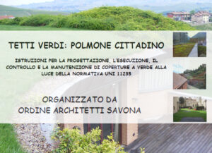 Scopri di più sull'articolo SEMINARIO: Tetti verdi – Polmone cittadino