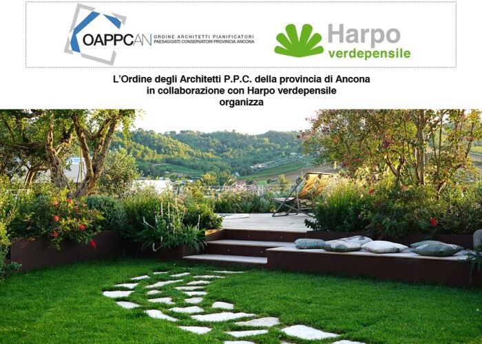 Webinar PROGETTARE IL VERDE PENSILE – 26 febbraio 2021 – ore 16:00/18:00