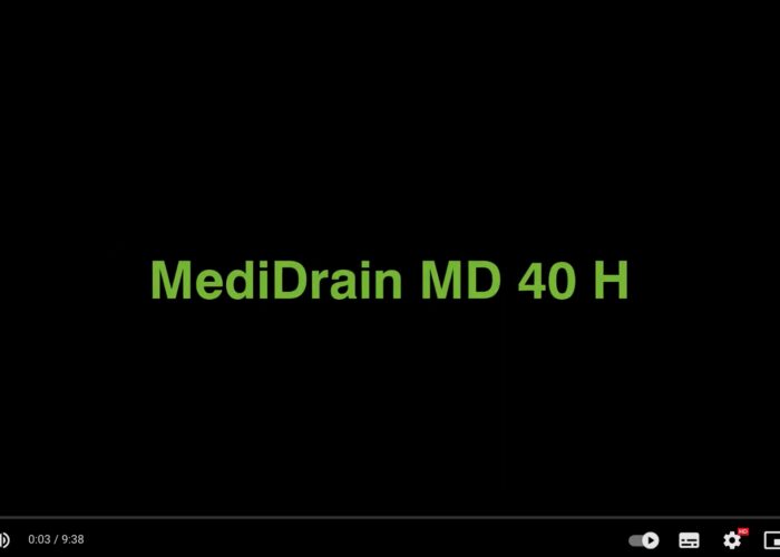 Il pannello drenante MediDrain si evolve in MD 40 H