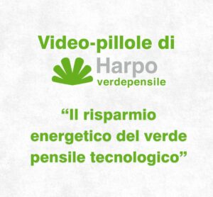 Scopri di più sull'articolo Il risparmio energetico del verde pensile tecnologico | Video-pillola 13 di 18